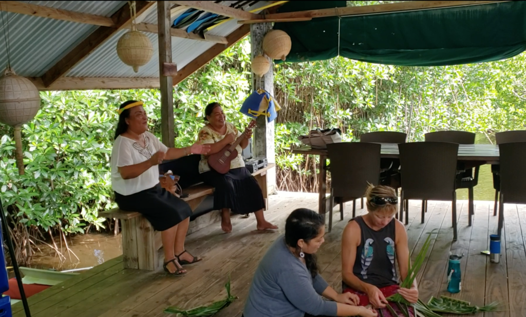 Basket weaving Micronesia