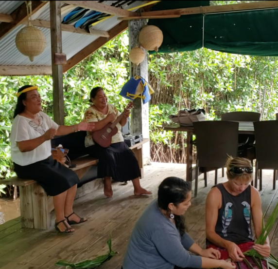 Basket weaving Micronesia