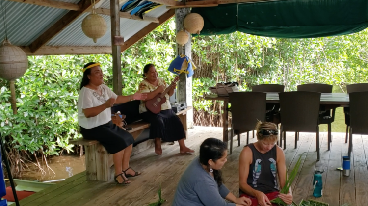 Basket weaving Micronesia